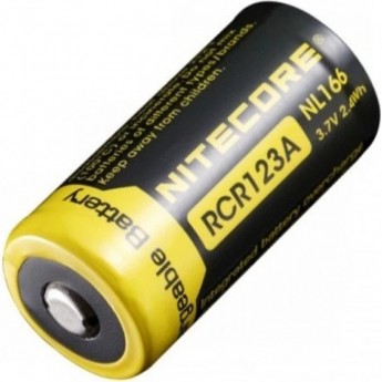 Аккумулятор NITECORE NL166 RCR123/16340 LI-ION 3.7v 650mAH 9971 Аккумулятор NITECORE NL166 RCR123/16340 LI-ION 3.7v 650mAH 9971