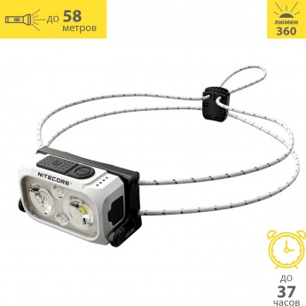 Налобный фонарь NITECORE NU21 Arctic White Налобный фонарь NITECORE NU21 Arctic White